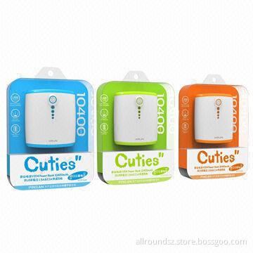 10,400mAh High Capacity, Power Bank with Dual USB, Can Charge iPad 2